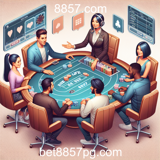 A Experiência Vibrante dos Jogos Ao Vivo no 8857.com
